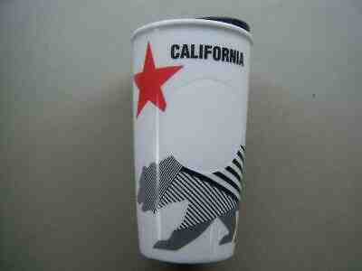 2015 STARBUCKS CALIFORNIA BEAR Travel Tumbler Coffee Ceramic 12oz. Cup - Sold on eBay Jun, 3rd 2019 for $17.00