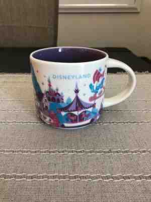 Disney Parks Disneyland Fantasyland YAH You Are Here Starbucks Mug Version 2 - Sold on eBay Jun, 2nd 2019 for $70.00
