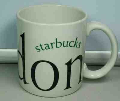 Starbucks Collector Series City Mug--London--20 Ounces--2002 - Sold on eBay Jun, 2nd 2019 for $18.00