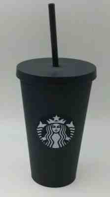 New Starbucks Matte Black Cold Cup Acrylic Tumbler, Cup 16 oz Mermaid Siren Logo - Sold on eBay Jun, 2nd 2019 for $18.99