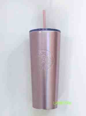 Starbucks 2019 Valentine Glitter Pink Stainless Steel Venti Cold Cup Tumbler - Sold on eBay Jun, 2nd 2019 for $46.55