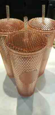 Starbucks Rose Gold Tumblers (limited seasonal edition) - Sold on eBay Jun, 1st 2019 for $30.00