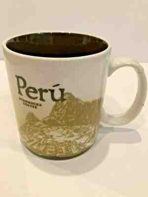 Starbucks PERU Collectible Mug 2009 City Icon Global 16 oz (Handle Glued) - Sold on eBay Jun, 5th 2019 for $19.99