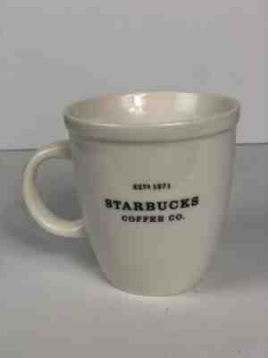 starbucks barista 2009 white coffee company 18 oz coffee tea cup mug est 1971 - Sold on eBay Jun, 4th 2019 for $15.00