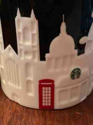 STARBUCKS LONDON 16oz MUG GLOBAL ICON CITY RELIEF SERIES Black White - Sold on eBay May, 28th 2019 for $33.99