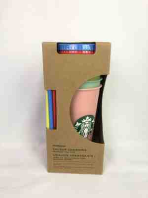 Rare Starbucks Color Change Reusable Cup Set Limited Cold - Sold on eBay Jun, 5th 2019 for $75.00