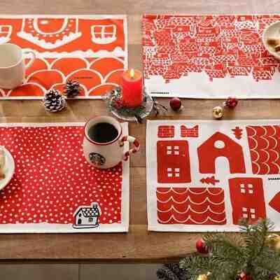 Starbucks Japan Novelty Place Mat 4 types Set Table Kitchen Dining Rare Limited - Sold on eBay Jun, 5th 2019 for $54.50