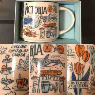 NEW! Starbucks Been There Victoria BC Canada Coffee Cup City collectors mug - Sold on eBay Jun, 4th 2019 for $37.00