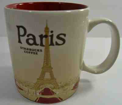 Paris France 2013 Starbucks Coffee Cup Mug Global Icon Collection - Sold on eBay May, 30th 2019 for $29.99