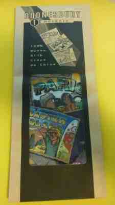 RARE HTF STARBUCKS DOONESBURY G.Trudeau Mens Neck TIE Kuwait Paris Easter Island - Sold on eBay May, 29th 2019 for $20.99