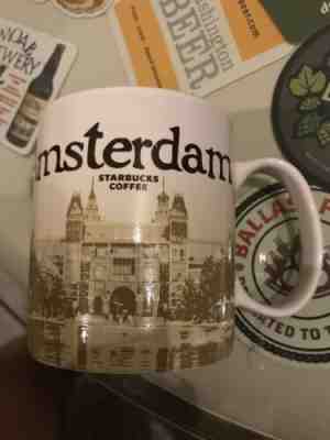 Starbucks Global Icon City Mug Amsterdam Version 2 16 Oz Made In Thailand (MIT) - Sold on eBay May, 29th 2019 for $35.00