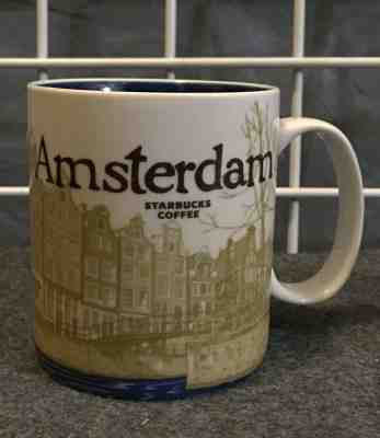 Starbucks 2012 global icon mug Amsterdam 12 oz - Sold on eBay May, 27th 2019 for $30.00