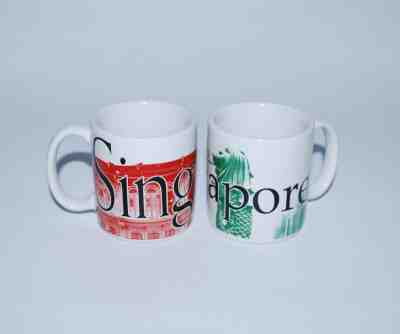 Starbucks Singapore Espresso 2 oz Demitasse Cups 2006 Set of 2 - Sold on eBay May, 26th 2019 for $18.50