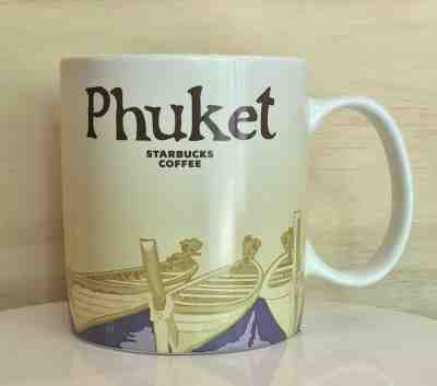 Starbucks 2014 PHUKET (Thailand) Collector Mug 16 Oz. W/O Box - Sold on eBay May, 26th 2019 for $30.00
