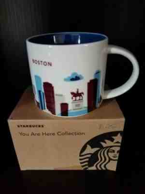  NEW Starbucks YOU ARE HERE YAH Collection - BOSTON Massachusetts 14oz Mug W/SKU - Sold on eBay May, 27th 2019 for $20.00