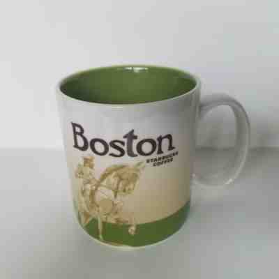 Starbucks Boston Massachusetts Global Icon mug cup Original 16oz GW Statue - Sold on eBay May, 26th 2019 for $19.97