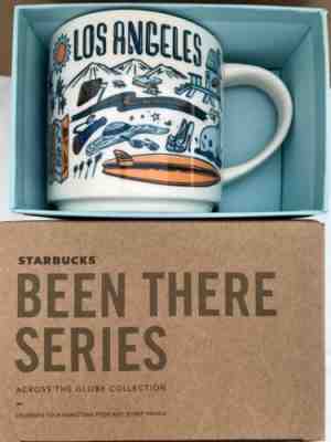 Starbucks Coffee Been There Series 14oz Mug LOS ANGELES Cup NWT & box - Sold on eBay May, 25th 2019 for $17.95