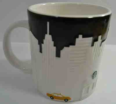 New York City 2012 City Scape Starbucks Coffee Mug Cup Collectors Series Taxi - Sold on eBay Jun, 4th 2019 for $19.99