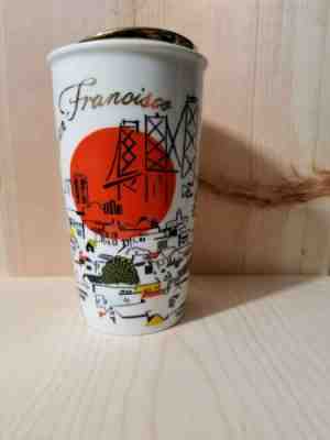 NEW Starbucks San Francisco Double Wall Traveler, 12 fl NIB Golden Gate - Sold on eBay Jun, 3rd 2019 for $39.99