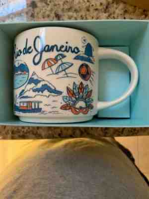 Starbucks Been There Series Collection Rio De Janeiro Brazil Ceramic Coffee Mug - Sold on eBay May, 25th 2019 for $32.00