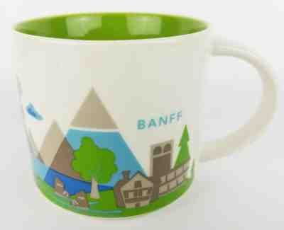 Starbucks Banff You Are Here collection Coffee Mug 2014 Cup 14 oz - Sold on eBay May, 25th 2019 for $20.00