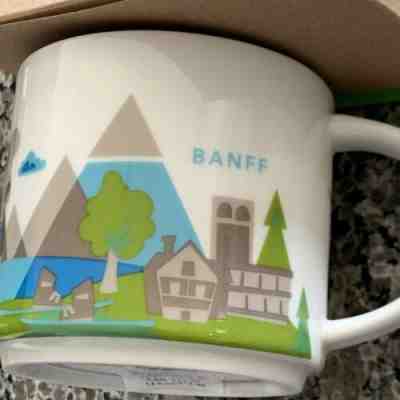 Starbucks You Are Here Banff Canada Mug Brand New In Box - Sold on eBay May, 25th 2019 for $35.00