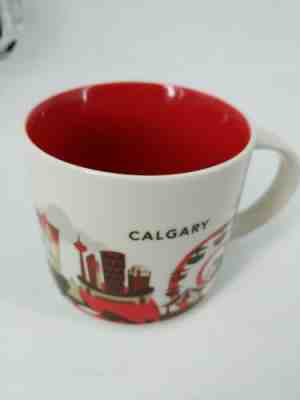 CALGARY CANADA Starbucks Mug, Red - You Are Here YAH Collection Series - Sold on eBay May, 24th 2019 for $20.99