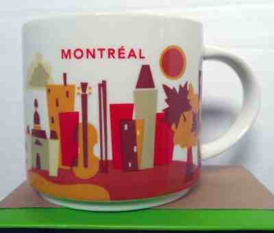 Starbucks You Are Here Montreal mug (with SKU and Box) - Sold on eBay May, 26th 2019 for $35.99