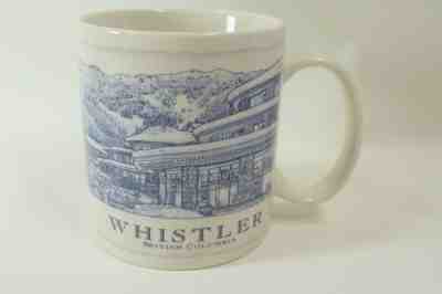Starbucks Whistler, BC, Architecture Series Ceramic 18oz Coffee Mug Cup 2008 - Sold on eBay May, 26th 2019 for $17.99