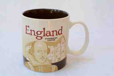 Unusual Starbucks Mug - Shakespeare's England (2014) - Sold on eBay Jun, 4th 2019 for $15.00