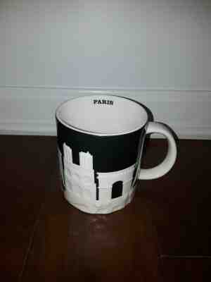 Starbucks 2011 Paris 3D Relief Collector Series Mug Skyline Eiffel Tower 16 oz - Sold on eBay May, 25th 2019 for $42.99