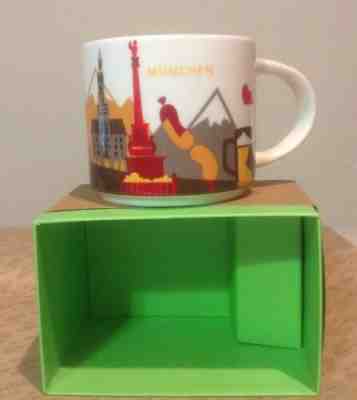 Starbucks Coffee 14oz Munich München Germany mug YAH YOU ARE HERE Cup Munchen - Sold on eBay May, 29th 2019 for $34.95
