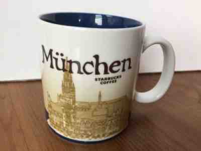 Starbucks Munchen Germany Coffee Mug Collectors Series 16 oz 2009 Rare - Sold on eBay May, 27th 2019 for $23.99