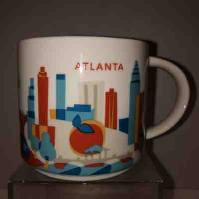 Starbucks 2014 You Are Here ATLANTA Coffee Mug Georgia GA - Sold on eBay May, 24th 2019 for $21.71