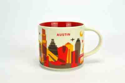 Starbucks You Are Here Collection Austin Texas Coffee Tea Cup Mug - Sold on eBay May, 28th 2019 for $24.88
