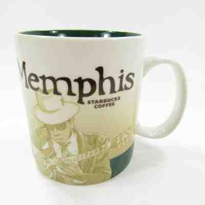 STARBUCKS Collector Series Global Icon City Memphis Mug 2010 Green 16 fl oz - Sold on eBay May, 30th 2019 for $26.00