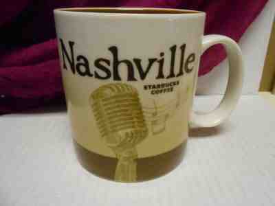 Starbucks 2011 Nashville Global Icon Collector Mug, 16 oz.  - Sold on eBay May, 26th 2019 for $24.95