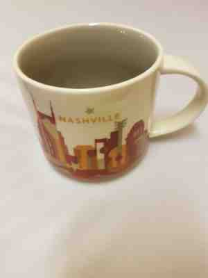 Starbucks 2016 Nashville You Are Here Collection Mug - Sold on eBay May, 25th 2019 for $18.00