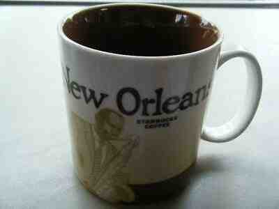 Starbucks 2012 NEW ORLEANS Global Icon 16 oz Coffee Mug Cup CITY SERIES JAZZ - Sold on eBay May, 28th 2019 for $22.00
