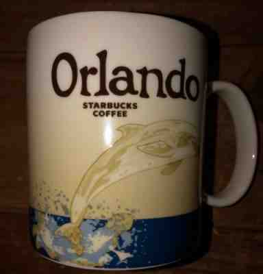 2011 Collectors Coffee Cup Starbucks Icon Mug Orlando Florida Dolphin - Sold on eBay May, 24th 2019 for $29.99