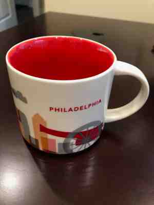 Starbucks PHILADELPHIA "You Are Here" Collection Coffee Mug Cup NEW Out of Box - Sold on eBay Jun, 4th 2019 for $17.00