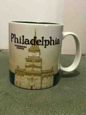 Starbucks Coffee Philadelphia City Mug Cup 2011 Global Icon Independence Hall 16 - Sold on eBay Jun, 4th 2019 for $20.55