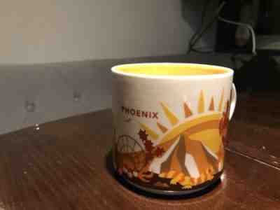 Starbucks PHOENIX AZ City Cup Mug "You Are Here" YAH Collection 14 Oz 2014 - Sold on eBay Apr, 30th 2019 for $18.00