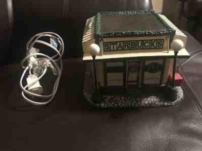Starbucks Pike Place Market Original Store Replica Village House Light Rare HTF - Sold on eBay Jun, 4th 2019 for $20.00