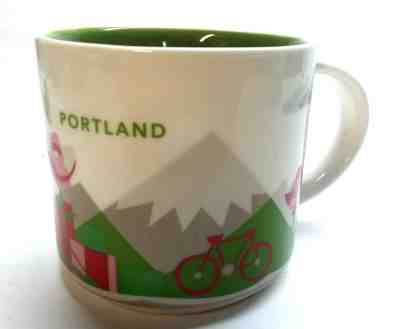 2016 STARBUCKS "Portland" OREGON "You Are Here Collection" Coffee Mug! FREE S/H! - Sold on eBay May, 23rd 2019 for $24.99