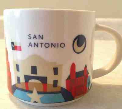 New STARBUCKS  "You Are Here" Collection SAN ANTONIO 14 oz Mug - Sold on eBay Jun, 4th 2019 for $15.00