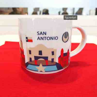 414ml San Antonio Starbucks You Are Here Collection Coffee Mug + *Free* Coaster - Sold on eBay May, 30th 2019 for $21.99