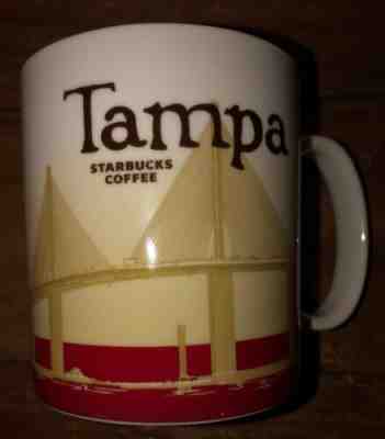 Starbucks 16oz Coffee Mug Collector Series Cup 2011 Tampa Florida - Sold on eBay May, 25th 2019 for $49.99