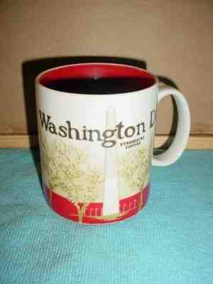 2012 Starbucks Coffee Washington DC Global Icon Collector Series Cup Mug 16 OZ - Sold on eBay May, 29th 2019 for $17.99