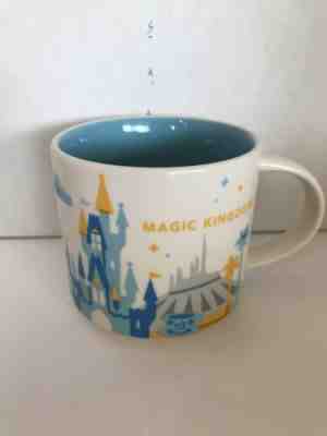 DISNEY STARBUCKS (YAH) YOU ARE HERE MUG MAGIC KINGDOM - Sold on eBay May, 30th 2019 for $30.00
